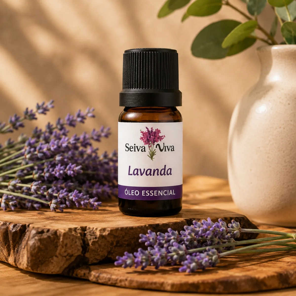 Óleo Essencial de Lavanda 10ml 100% Puro — Seiva Viva